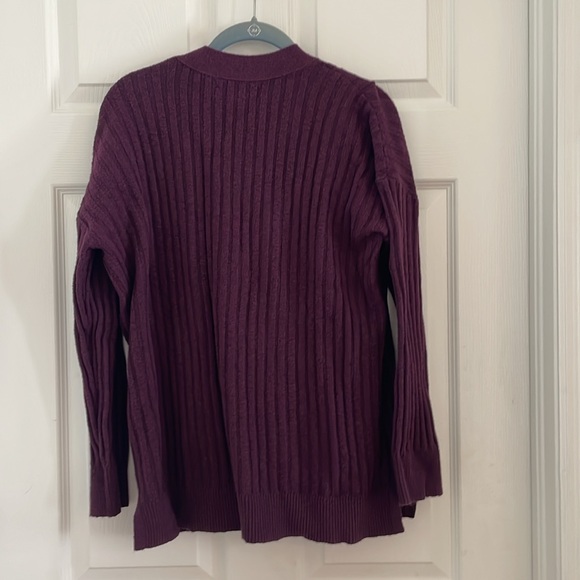 LOFT Ribbed Cardigan Sweater in XL - Picture 6 of 11